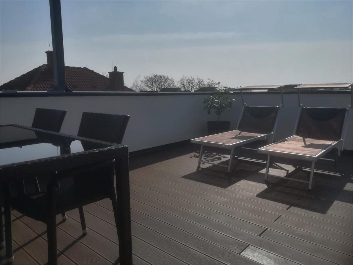 Penthouse Griemann 2 Fuer Max 4 Personen Mit Eigener Grosser Dachterrasse Zum Relaxen! 伊尔米茨 外观 照片