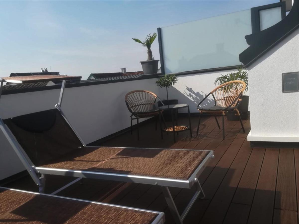 Penthouse Griemann 2 Fuer Max 4 Personen Mit Eigener Grosser Dachterrasse Zum Relaxen! 伊尔米茨 外观 照片